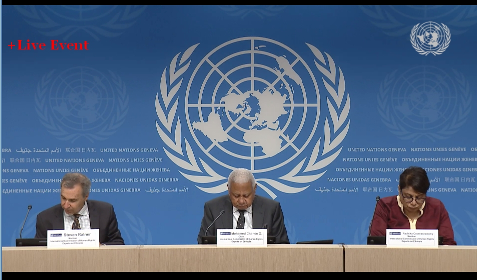 International Commission of Human Rights Experts on Ethiopia (Live on EVN)